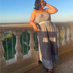 American Eagle strapless jumpsuit/ romper XL